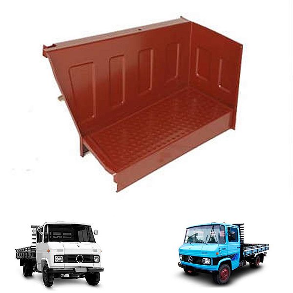 Estribo Mercedes Agl 708 608 Completo Lado Esquerdo