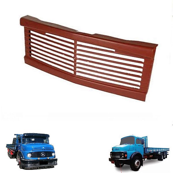 Grade Ferro Mercedes Agl 1518 1113 Antigo