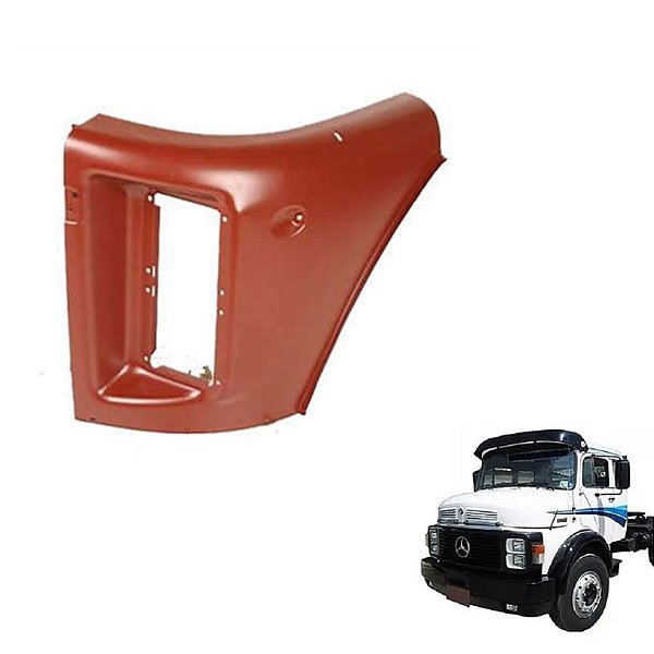 Frontal Farol Mercedes 1519 Lado Esquerdo