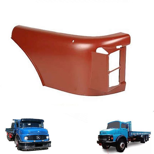 Frontal Farol Mercedes Agl 1518 1113 Lado Direito