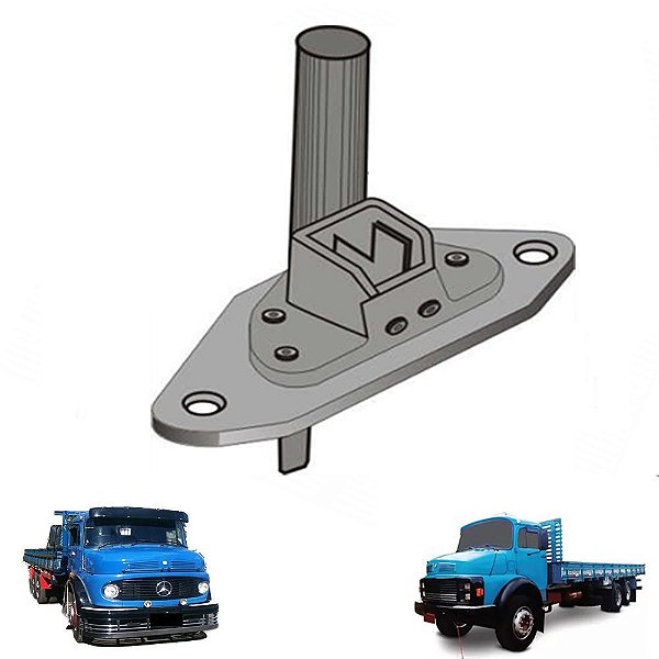 Fecho Capo Mercedes Agl Superior