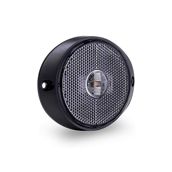 Kit Lanterna Lateral Carreta Universal Led Bi. Fumê 6un