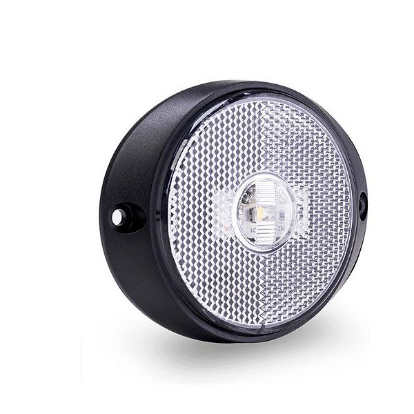 Kit Lanterna Lateral Ø65mm Led Saida Fios Cristal 6un