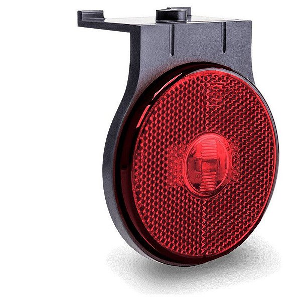 Lanterna Lateral Ø65mm Led Saida Fios E Suporte Rubi