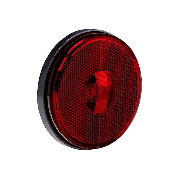 Kit Lanterna Lateral Ø85mm Led Saida Conector Rubi 6un