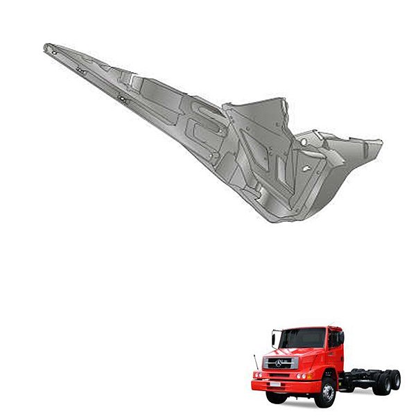 Longarina Mercedes Hpn 1618 1620 Completa Lado Esquerdo