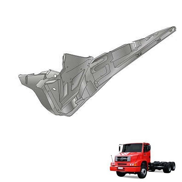 Longarina Mercedes 1620 Completa Lado Direito