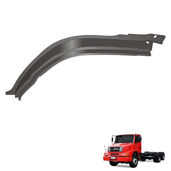 Curvao Paralama Mercedes Hpn 1618 Lado Esquerdo