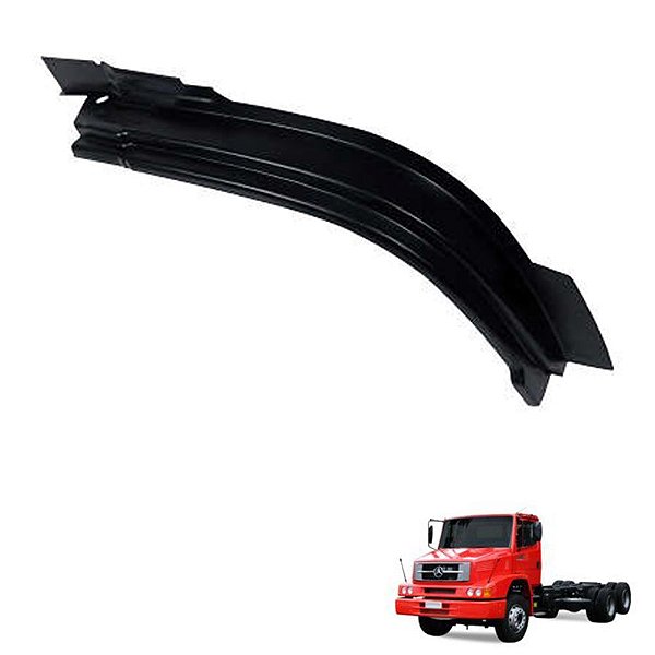 Curvao Paralama Mercedes 1620 Lado Esquerdo