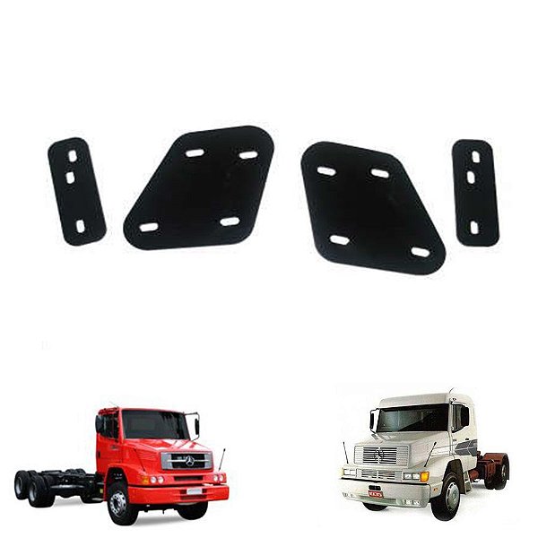 Adaptador Parachoque Mercedes Hpn 1620 Kit