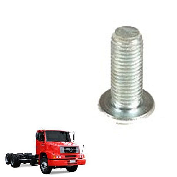 Parafuso Parachoque Mercedes Hpn 1620 Fixacao Zincado