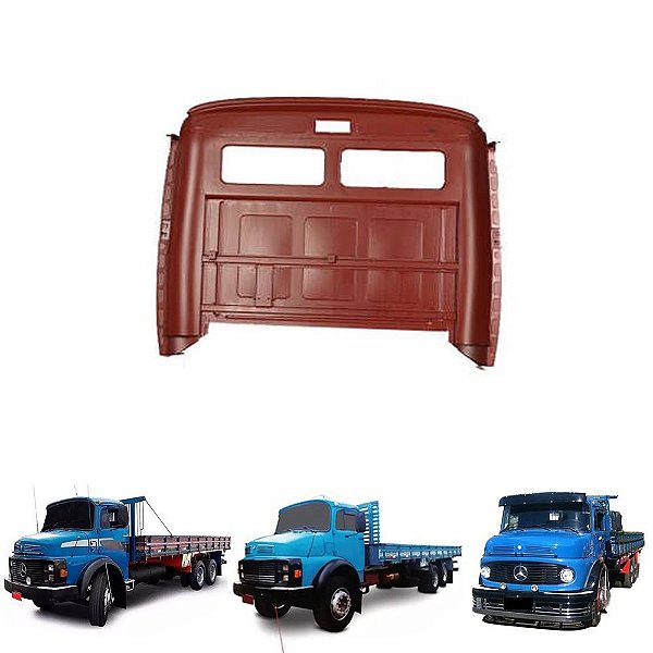 Parede Traseira Mercedes 1518 Completa