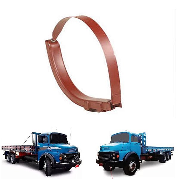 Suporte Do Tanque Mercedes Agl 1518 1113 Montado