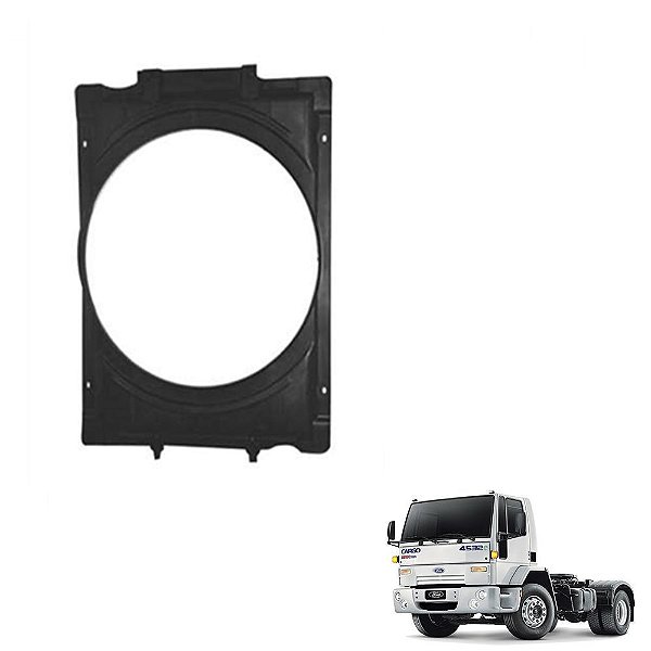 Defletor Do Radiador Ford Cargo Eletronico 2011