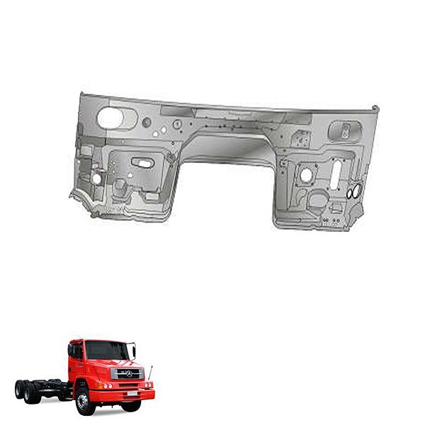 Chapa Base Do Painel Mercedes 1620 Interna