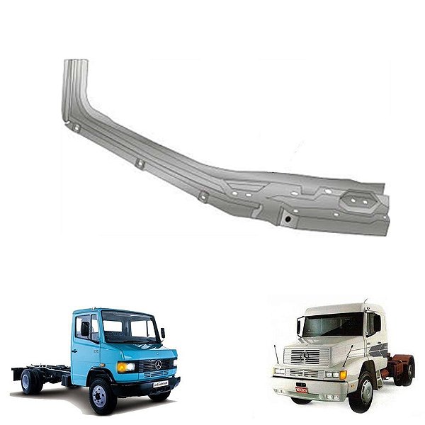 Chapa Base Do Painel Mercedes Hpn 1620 Interna