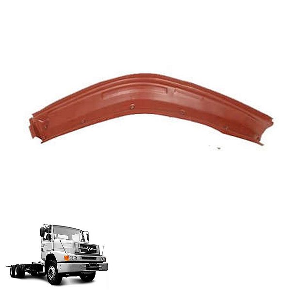 Curvao Paralama Mercedes Hpn 1618 1418 Lado Esquerdo