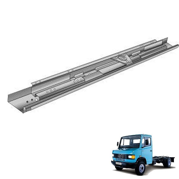 Travessa Assoalho Mercedes Hpn 1620 709 Traseira