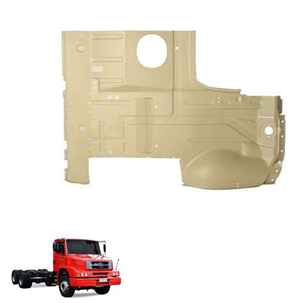 Chapa Assoalho Mercedes Ln 709 Lado Direito