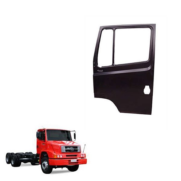 Chapa Porta Mb Hpn 1620 1621 1634 Externa Lado Esquerdo