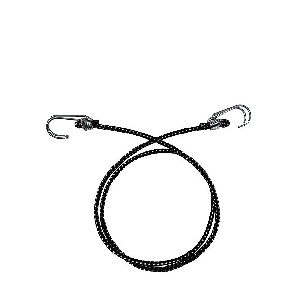 Extensor ou Corda Elastica 1,5m Preto/Branco - 5UN