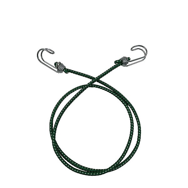 Extensor ou Corda Elastica 1m Verde/Branco - 20UN