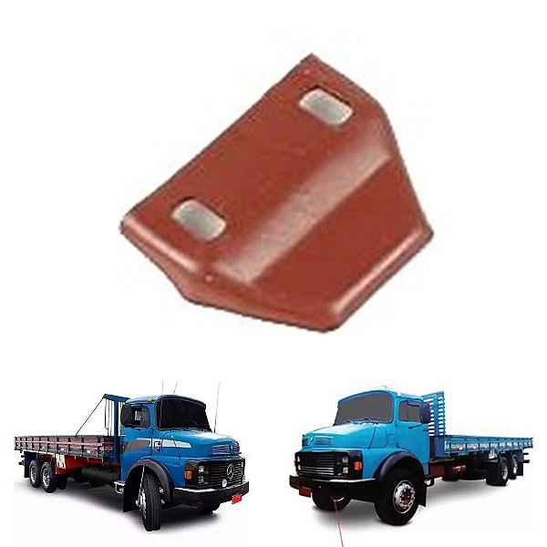 Chapa Porta Luva Mercedes 1518