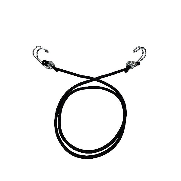 Extensor ou Corda Elastica 1m Preto - 70UN