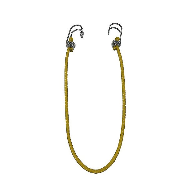 Extensor ou Corda Elastica 50cm Amarelo/Branco - 60UN