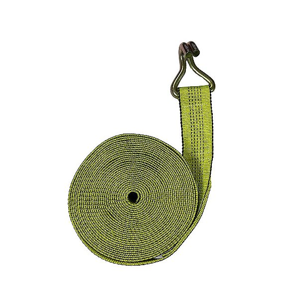 Cinta de Carga Catraca 6 Metros Suporta 5 Toneladas Verde