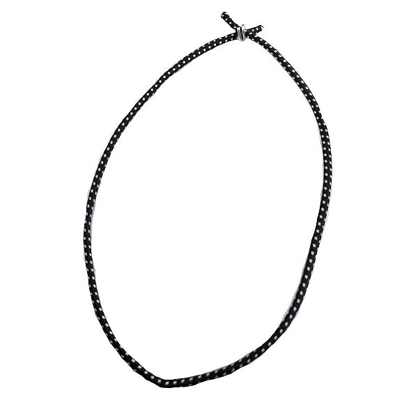 Extensor Corda Elastica Sem Gancho 100cm Preto/Branco-60UN