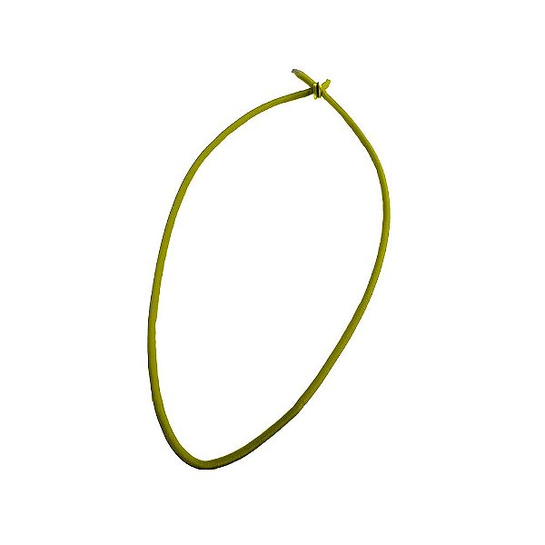 Extensor ou Corda Elastica Sem Gancho 100cm Amarela- 90UN