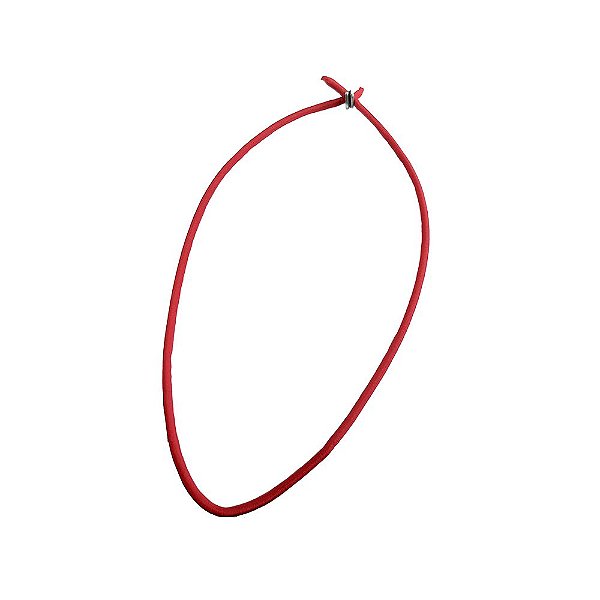 Extensor ou Corda Elastica Sem Gancho 100cm Vermelha - 50UN