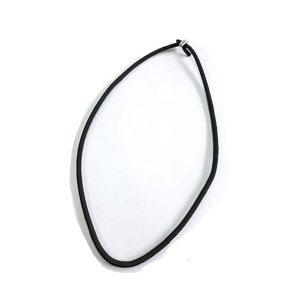 Extensor ou Corda Elastica Sem Gancho 100cm Preto - 15UN