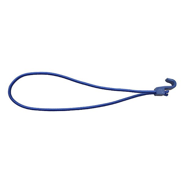 Extensor ou Corda Elastica Gancho Plastico 35cm Azul - 50UN