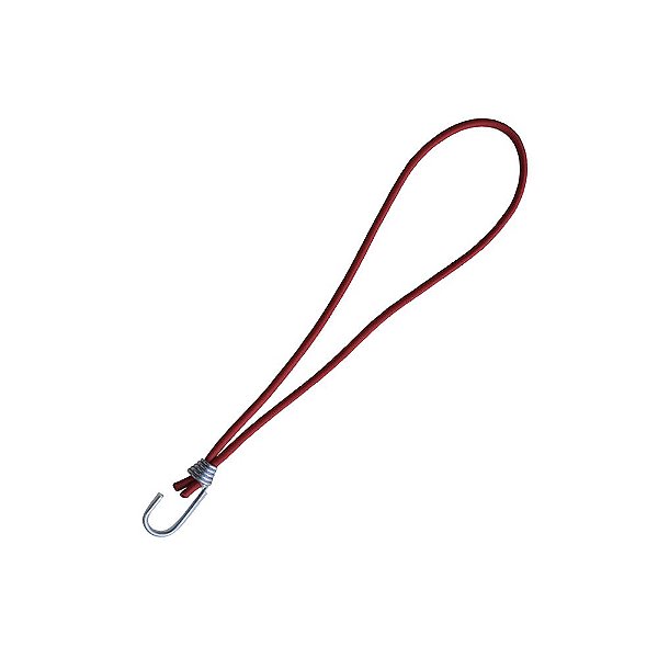 Extensor ou Corda Elastica Gancho Simples 35cm Vermelha-40UN