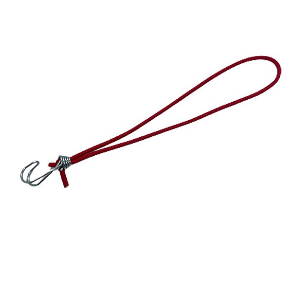 Extensor ou Corda Elastica Gancho Duplo 100cm Vermelha-100UN