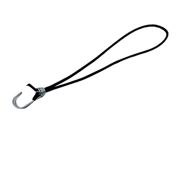 Extensor ou Corda Elastica Gancho Duplo 100cm Preto - 100UN