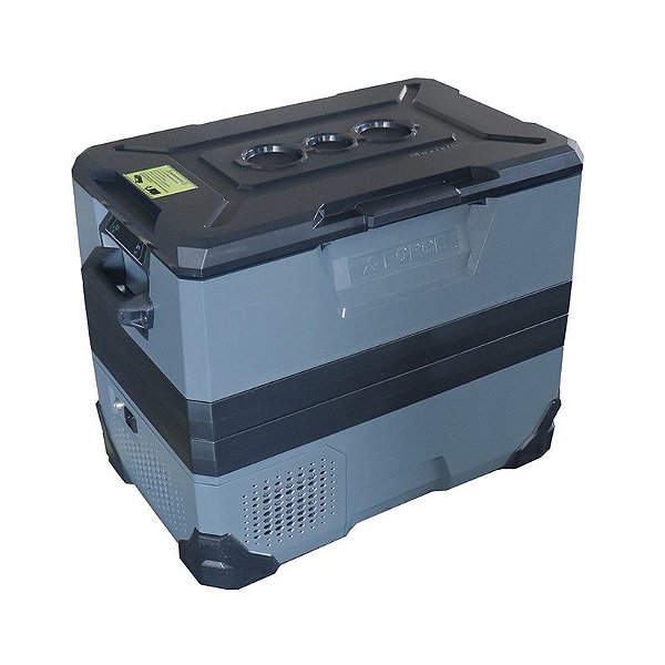 Geladeira Portátil 46l - Maxiclima Xforce Quadrivolt Cinza