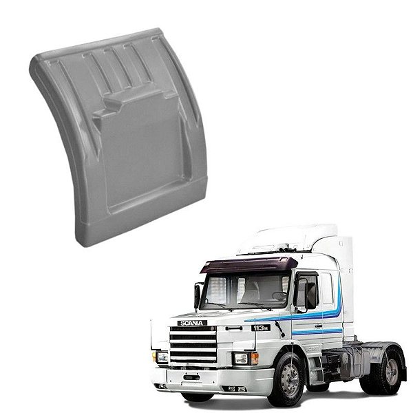 Meio Paralama Scania 112 Traseiro Cinza Original 1678122/8