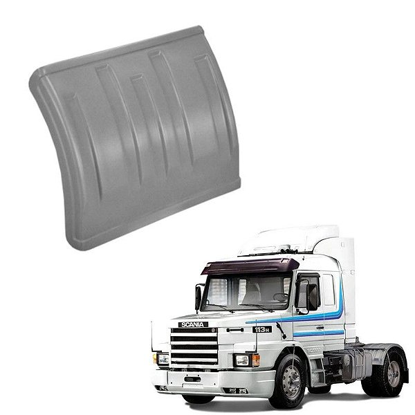 Meio Paralama Scania 112 Dianteiro Cinza Original 1678122/4