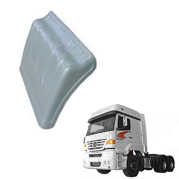 Meio Paralama Mb 1938 Dianteiro Cinza Claro 6965207419/7