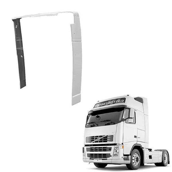 Defletor Lateral Volvo Fh Globetrotter Antigo Com Teto
