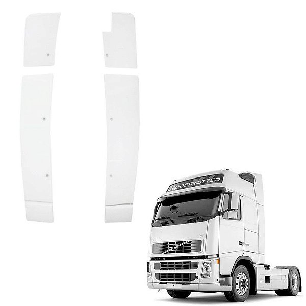 Defletor Lateral Volvo Fh Globetrotter Antigo