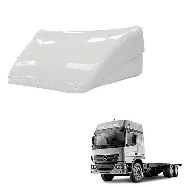 Defletor De Ar Mb Atego Cabine Leito Baixa Parcial