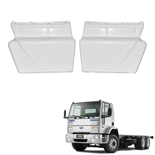 Conjunto Tampa Estribo Ford Cargo 2011 L Direito E Esquerdo