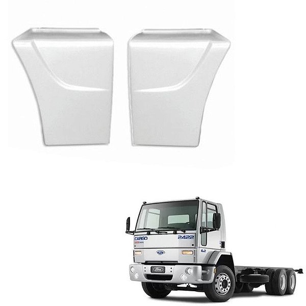 Conjunto Tampa Antifurto Ford Cargo 2011 Lado Esquerdo