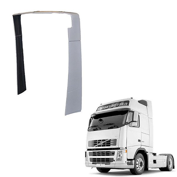 Cegonheiro Volvo Fh Globetrotter Com Teto Lateral Larga