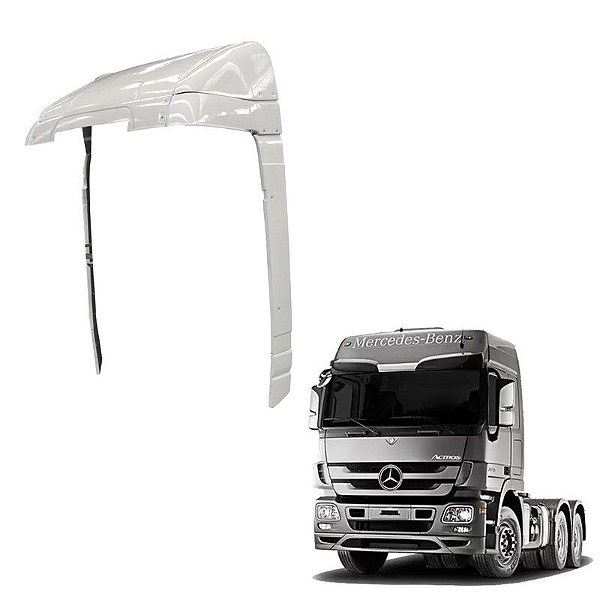 Aerofólio Mb Actros Megaspace Com Regulagem