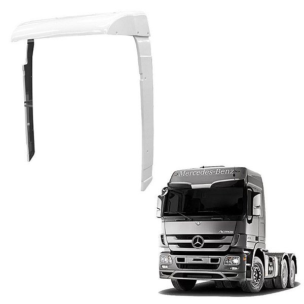 Aerofólio Mb Actros Cabine Alta Completo Fixo